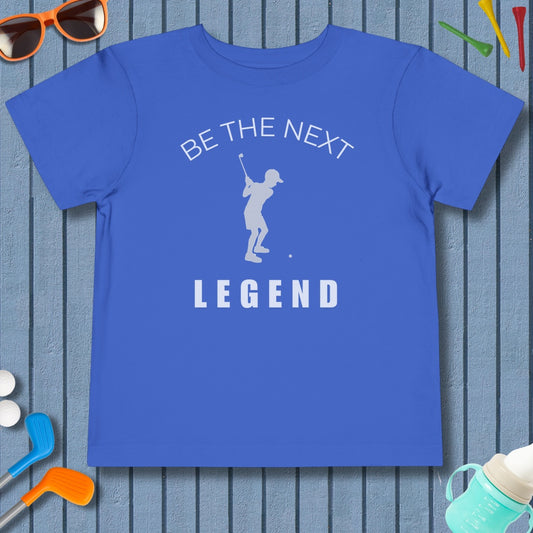 BE THE NEXT LEGEND (Boys) - Toddler Golf T-Shirt in True Royal