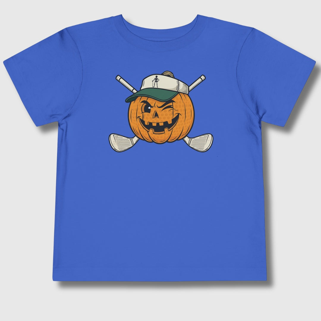 Golf or Gourd - Toddler Golf T-Shirt in True Royal