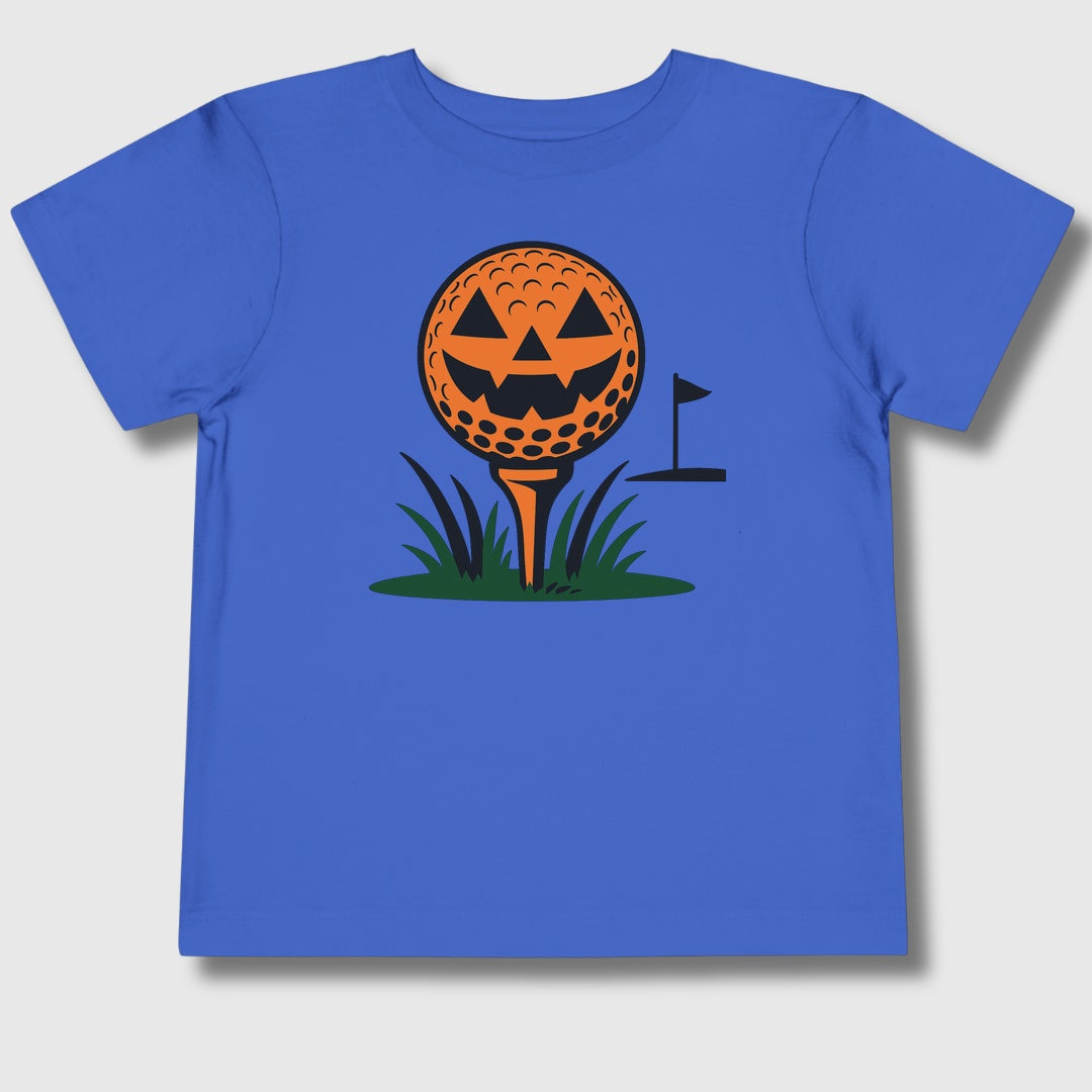 Tee Time Terror - Toddler Golf T-Shirt in True Royal