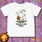 Trick or Tee Time - Toddler Halloween T-shirt