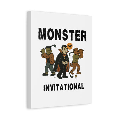 Monster Invitational - Canvas Wall Art - White - 11×14 - front