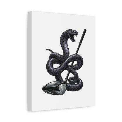Strike Position - Mamba - Canvas Wall Art - White - 11×14 - front