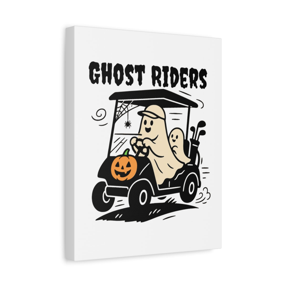 Ghost Riders - Canvas Wall Art - White - 11×14 - front