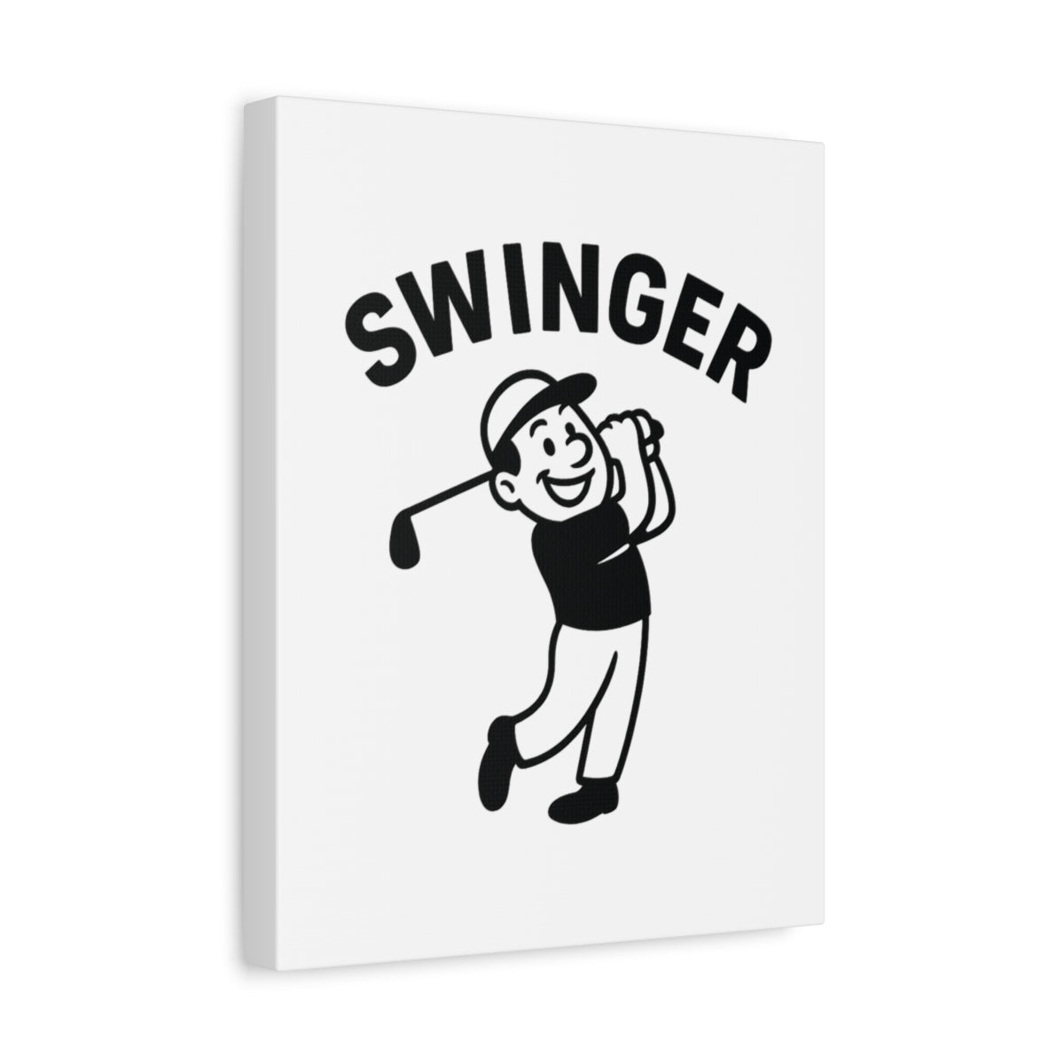 Swinger - Canvas Wall Art - White - 11×14 - front