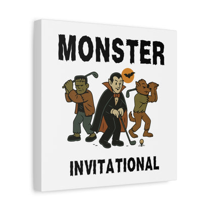Monster Invitational - Canvas Wall Art - White - 12×12 - front