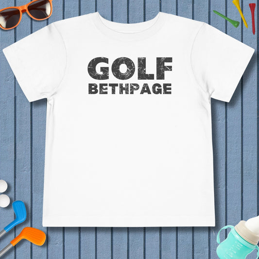 Golf Bethpage - Toddler Golf T-Shirt in White