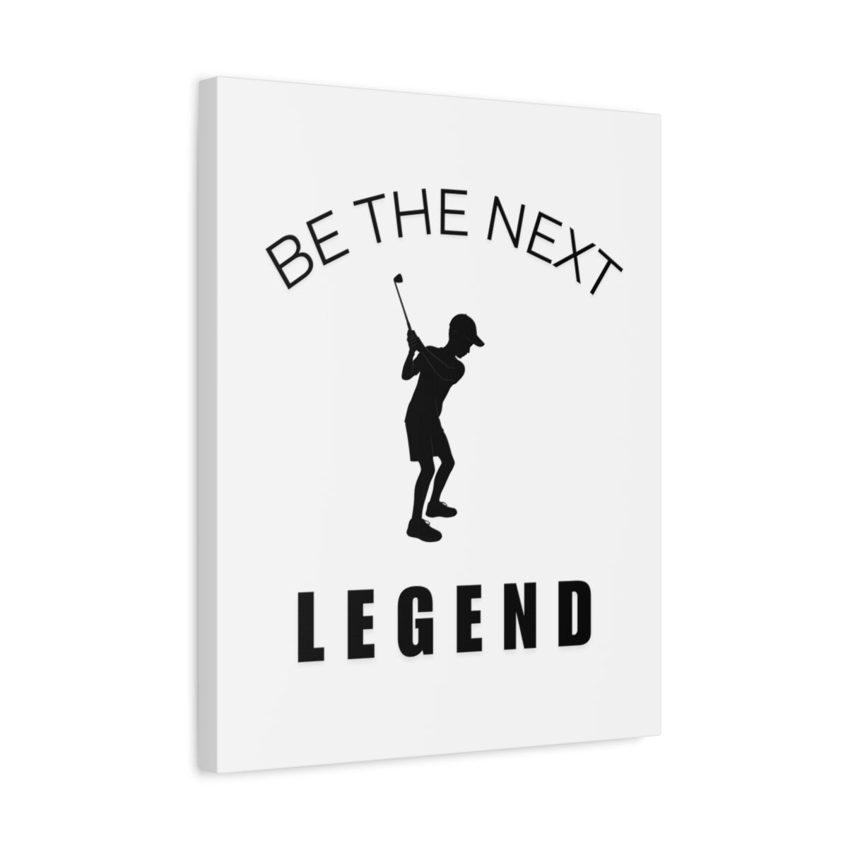 BE THE NEXT LEGEND (Boys) - Canvas Wall Art - White - 16×20 - front