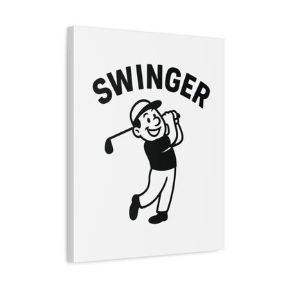 Swinger - Canvas Wall Art - White - 16×20 - front