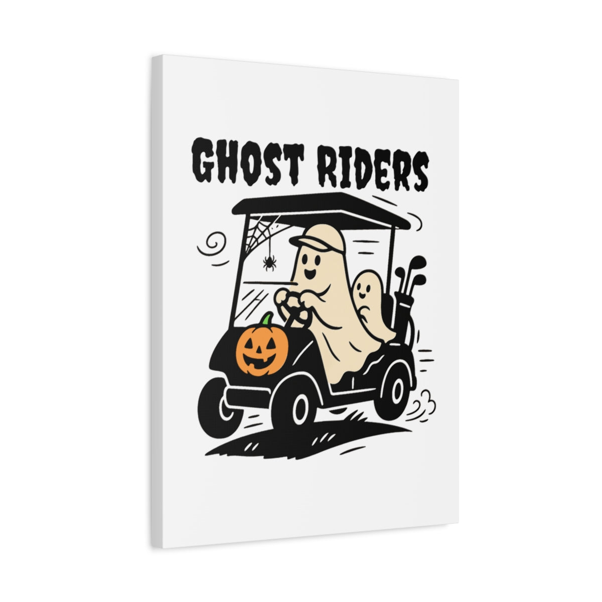 Ghost Riders - Canvas Wall Art - White - 18×24 - front