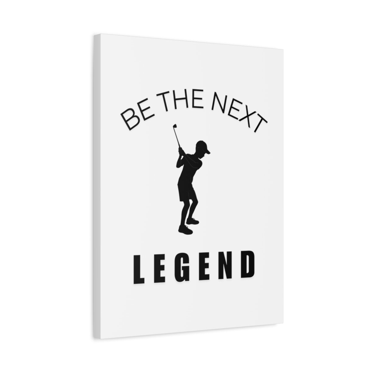 BE THE NEXT LEGEND (Boys) - Canvas Wall Art - White - 18×24 - front