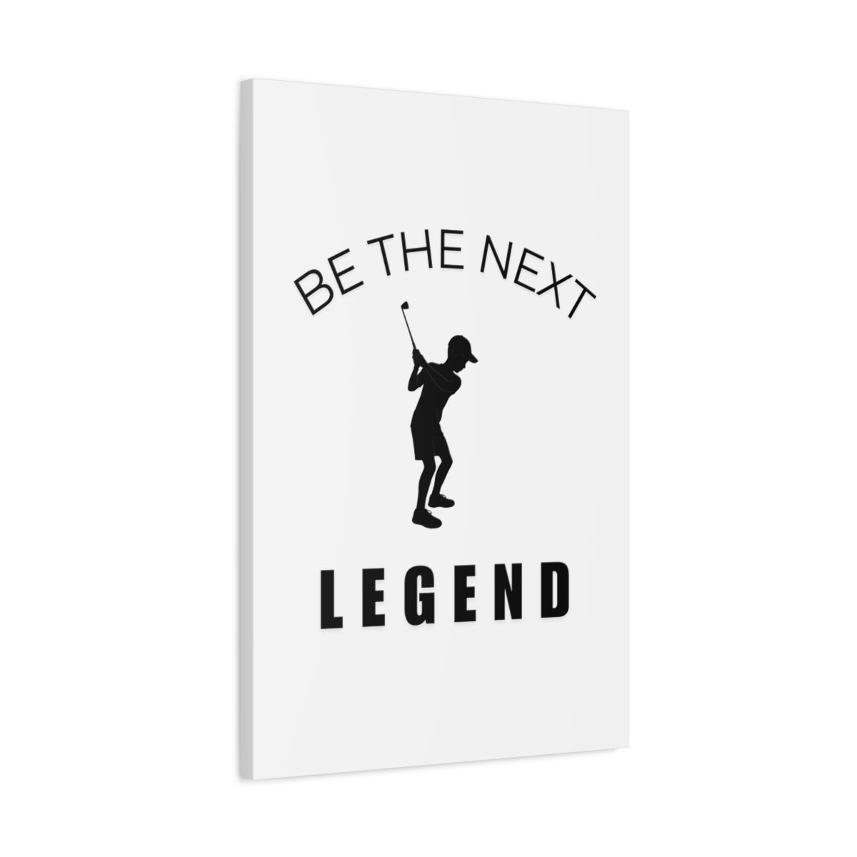BE THE NEXT LEGEND (Boys) - Canvas Wall Art - White - 20×30 - front