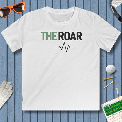 THE ROAR - Youth Golf T-Shirt in White