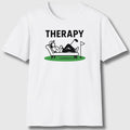 Golf Therapy - Adult Golf T-Shirt in White