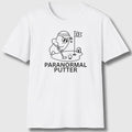 Paranormal Putter - Adult Golf T-Shirt in White