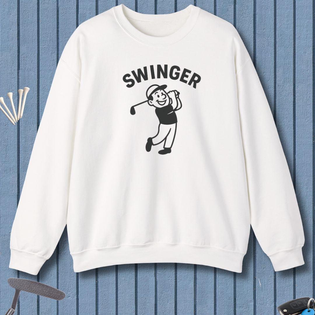 Swinger - Retro Cartoon Golf Sweatshirt