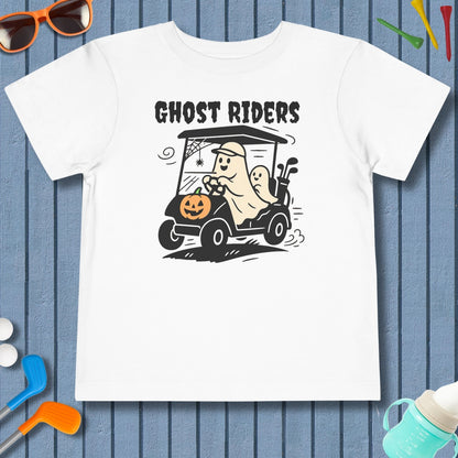 Ghost Riders - Toddler Golf T-Shirt in White
