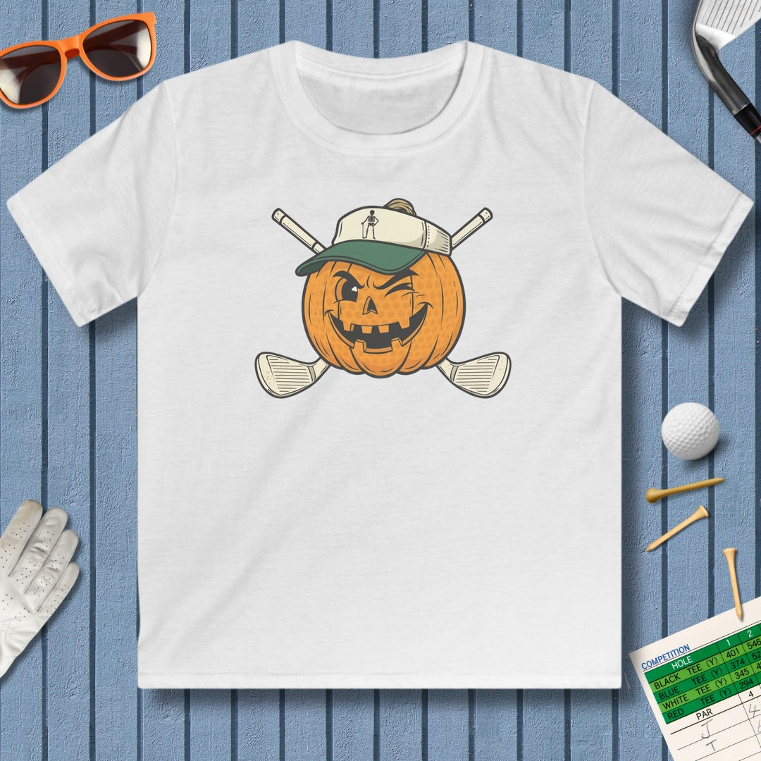 Golf or Gourd - Youth Golf T-Shirt in White