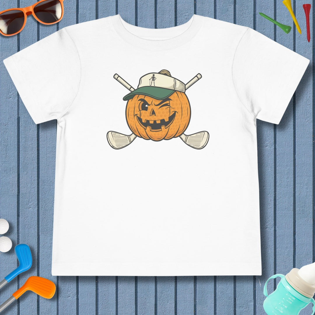 Golf or Gourd - Toddler Golf T-Shirt in White