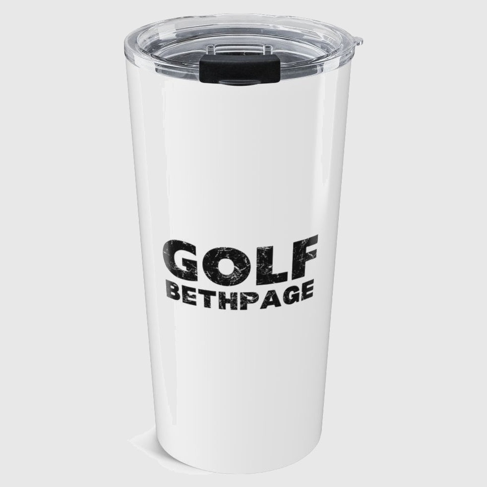 Golf Bethpage - 20oz Tumbler in White