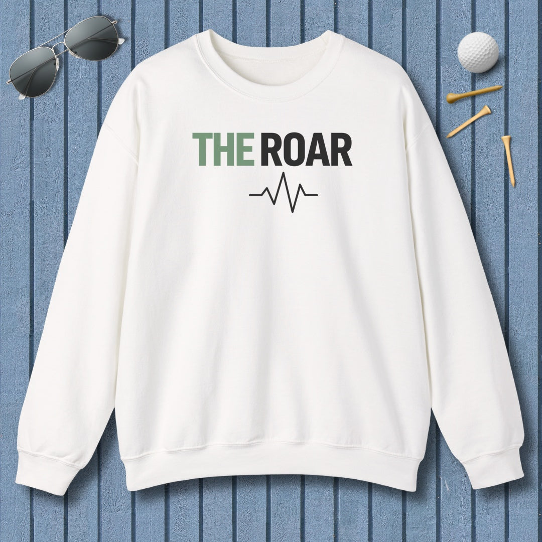 THE ROAR - Adult Golf Sweatshirt in White