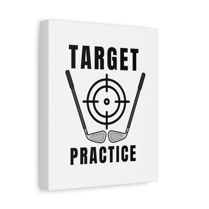 Target Practice - Canvas Wall Art - White - 8×10 - front