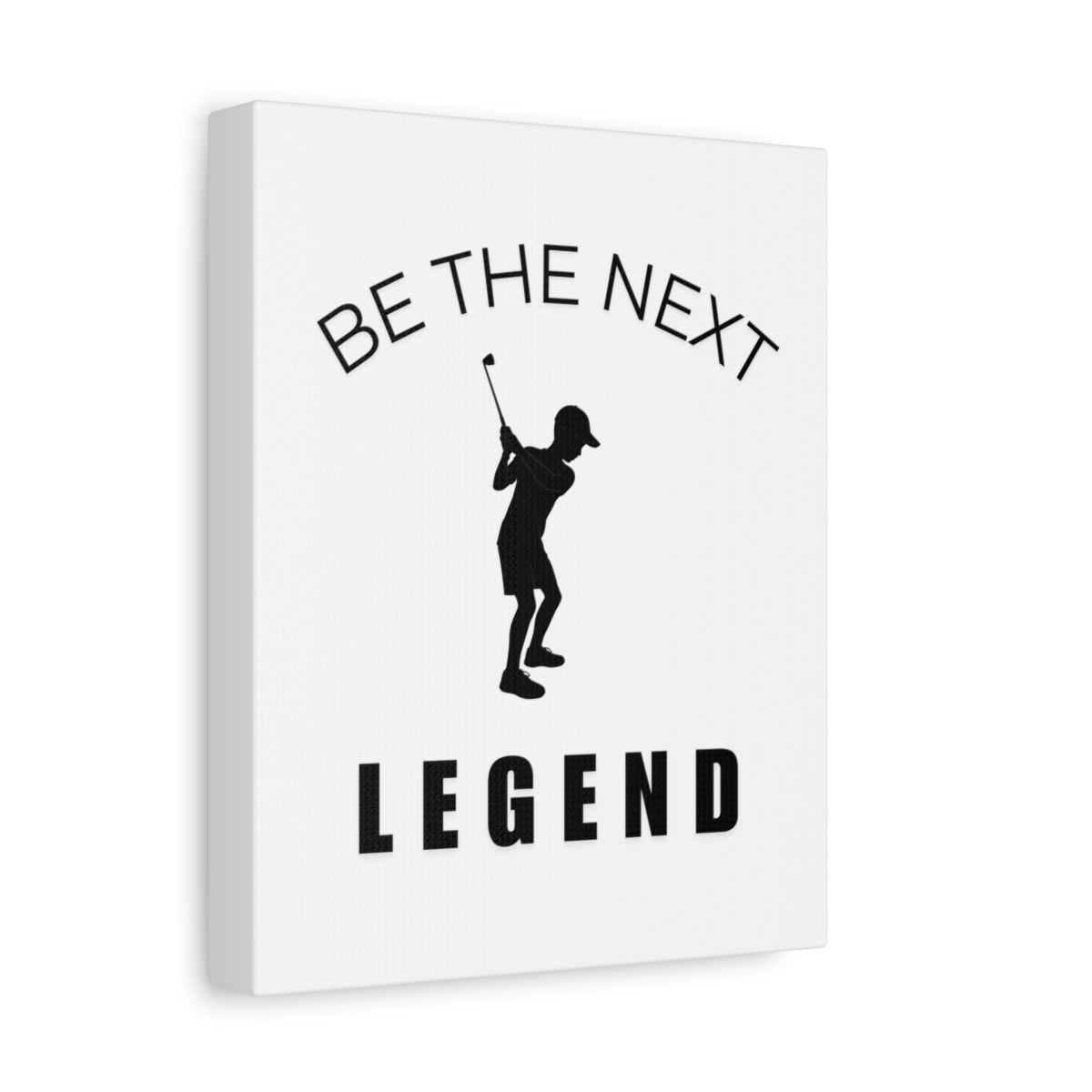 BE THE NEXT LEGEND (Boys) - Canvas Wall Art - White - 8×10 - front