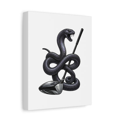 Strike Position - Mamba - Canvas Wall Art - White - 8×10 - front