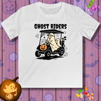 Ghost Riders - Youth Halloween Golf T-Shirt
