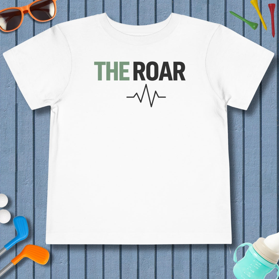 THE ROAR - Toddler Golf T-Shirt in White