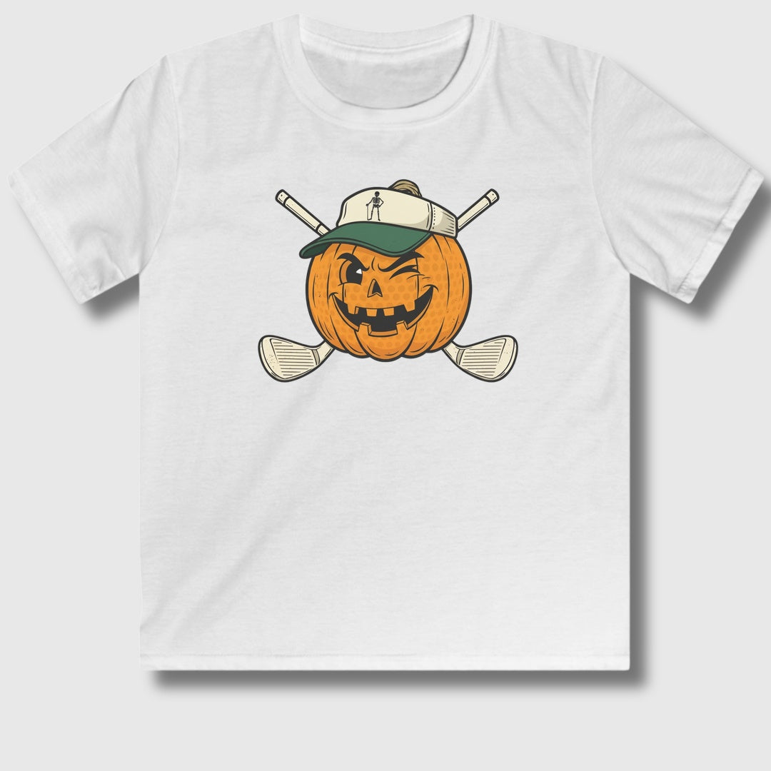 Golf or Gourd - Youth Golf T-Shirt in White