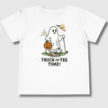 Trick or Tee Time - Toddler Golf T-Shirt in White