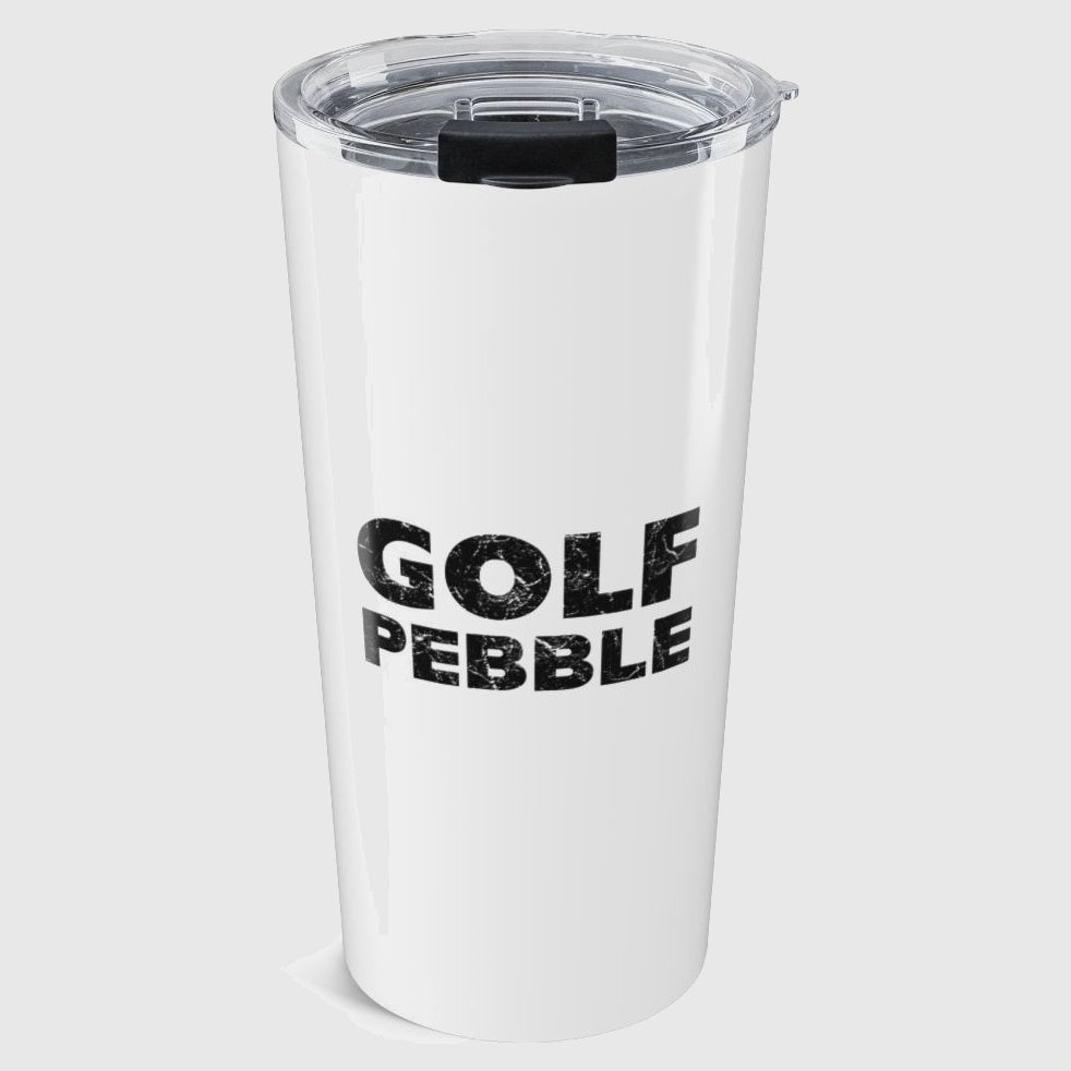 Golf Pebble - 20oz Tumbler in White