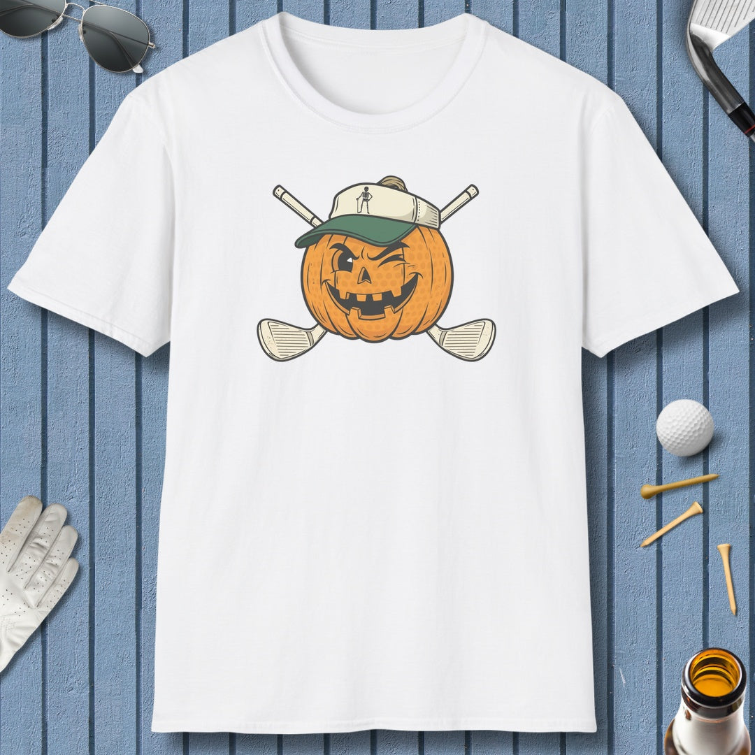 Golf or Gourd - Adult Golf T-Shirt in White
