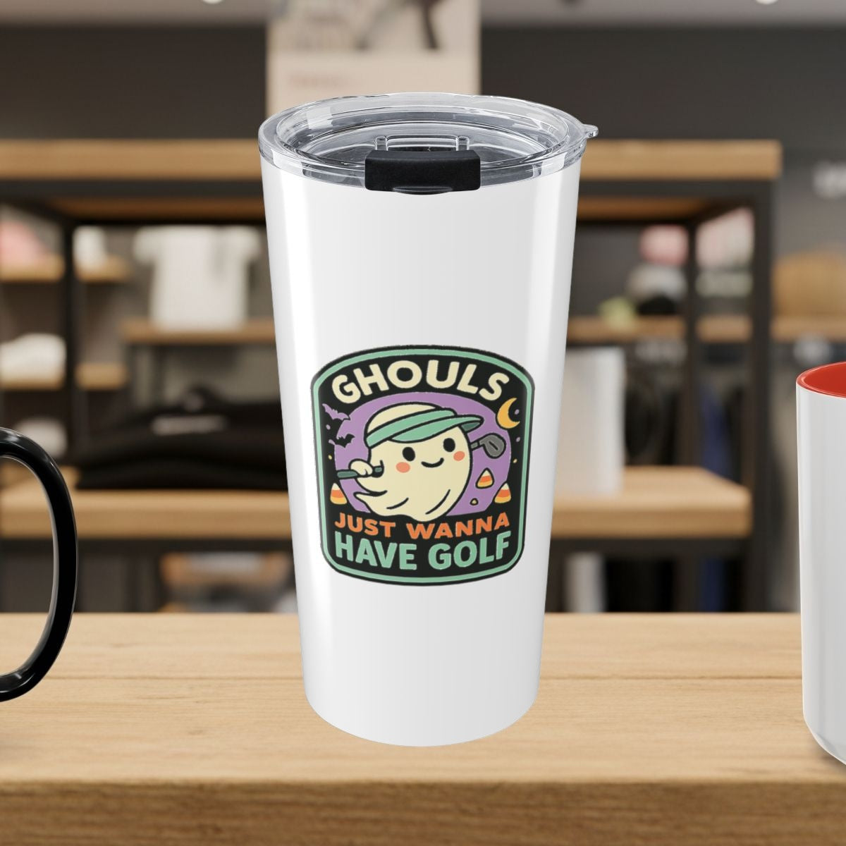 Ghouls Just Wanna Have Golf - 20oz Tumbler in White