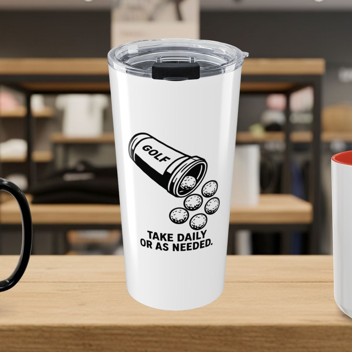 Golf Prescription - 20oz Tumbler in White