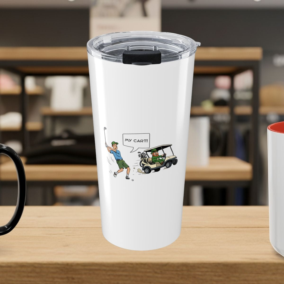My Cart! - 20oz Tumbler in White