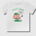 The Caddy Inside - Youth Golf T-Shirt in White