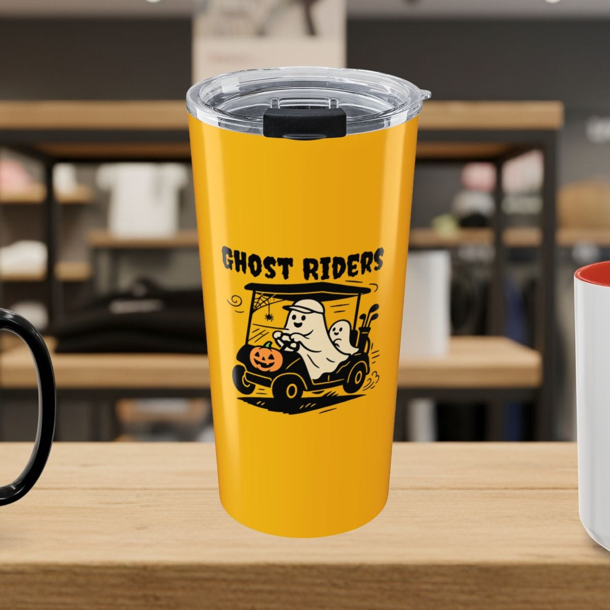 Ghost Riders - 20oz Tumbler in Yellow