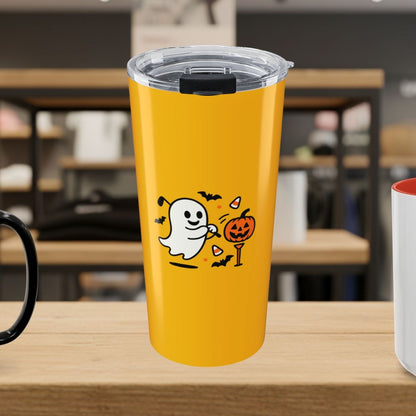 Ghost Tee Off - 20oz Tumbler in Yellow