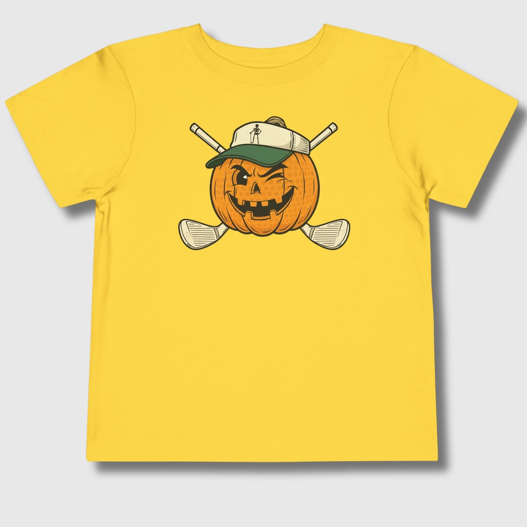 Golf or Gourd - Toddler Golf T-Shirt in Yellow